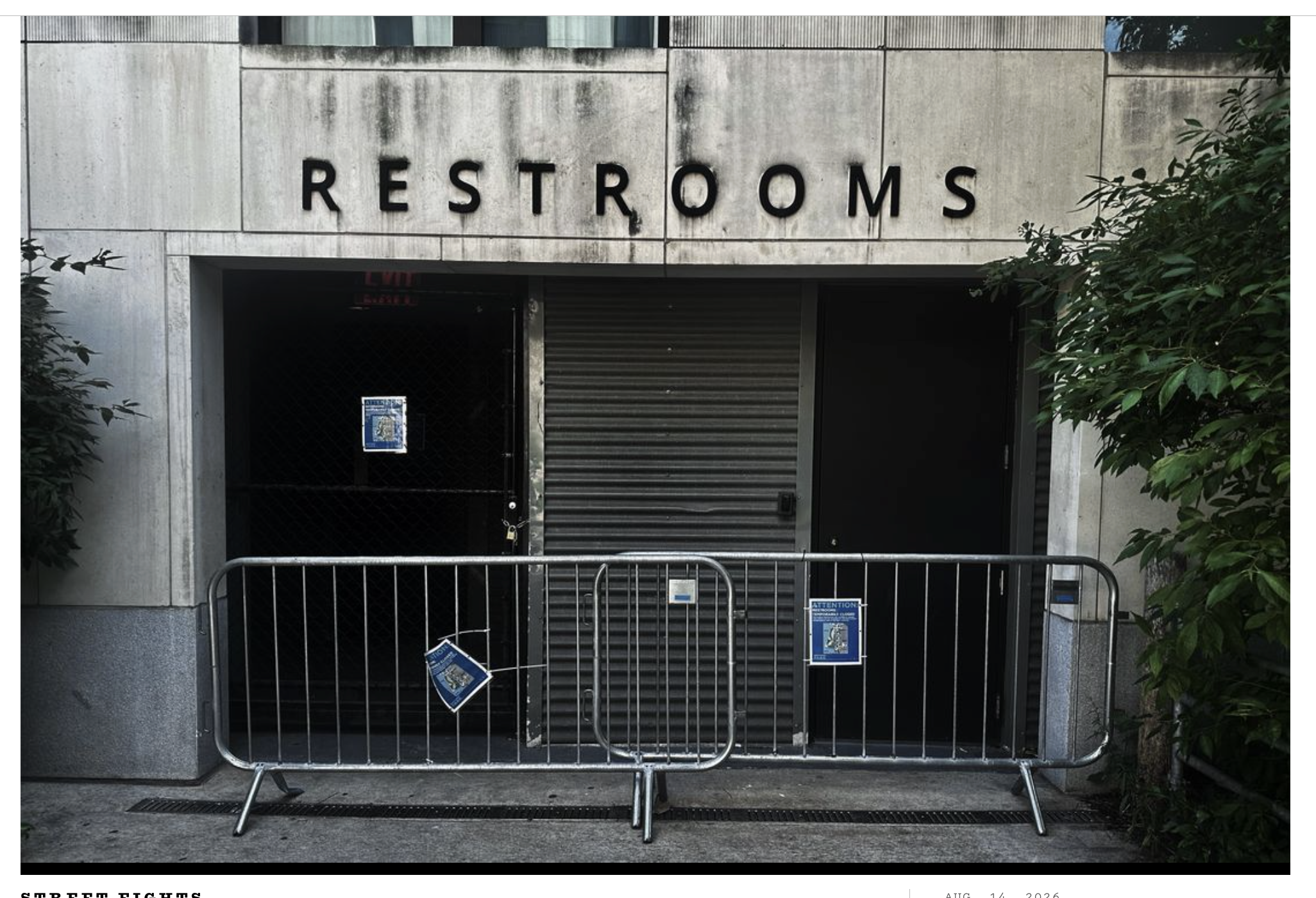Restroom Entrance